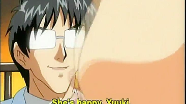 Travesti Hentai Garota em Sexo Hardcore na Cama, Anime Toon