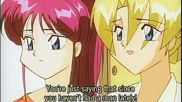 Gangbang de Travesti com Dildo em Hentai Animado