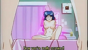 Gangbang de Travesti com Dildo em Hentai Animado