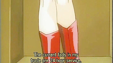 Gangbang de Travesti com Dildo em Hentai Animado