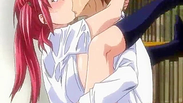 Shemale Anime Gigante com Peitões se Masturbando pra Você