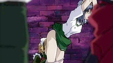 Colegial Anime Amarrada e Apertada