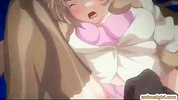 Universitária Peituda Anime Leva Foda Brutal