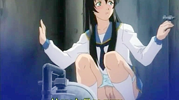 Colegial Japonesa Anime Dedada no Cu