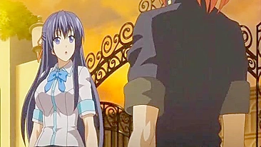 Gangbang de Bandido na Universitária Peituda Anime