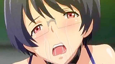 Gostosa Anime de Peitos Grandes Cavalgando Pau de Travesti