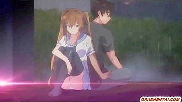 Universitária Japonesa Leva Facial de Espanhola Anime