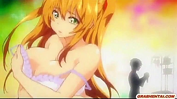 Universitária Japonesa Leva Facial de Espanhola Anime