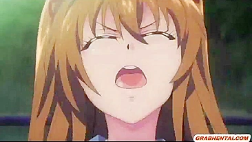 Universitária Japonesa Leva Facial de Espanhola Anime