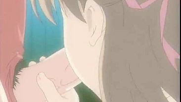 Trans de Uniforme Gozando no Anime Toon Hentai