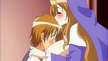 Freira Safada em Fantasia Anime com Peitos Gigantes e Buceta Molhada