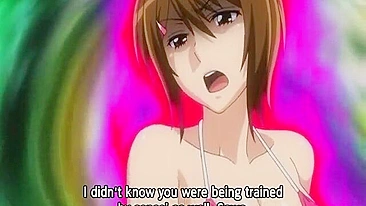 Universitária Hentai Peitões em Dupla Penetração