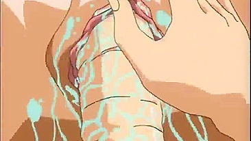 Ação de Gangbang com Empregada Travesti Hentai - Anime e Toon