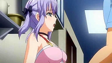 Gatinha Hentai Fodendo Quente na Cozinha - Pornô Hentai Japonês