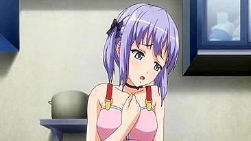 Gatinha Hentai Fodendo Quente na Cozinha - Pornô Hentai Japonês