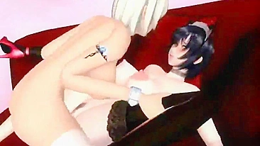 Foda Hardcore de Travesti Nua em Hentai Anime