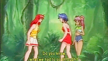 Amarrada e Fodida Brutal por Bandidos na Floresta - Fantasia Hentai