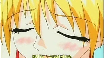 Hentai Vendada e Amarrada Chupando Pauzão