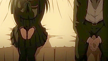 Metida Quente de Estudante Peituda em Hentai na Noite Escura
