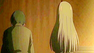 Metida Quente de Estudante Peituda em Hentai na Noite Escura
