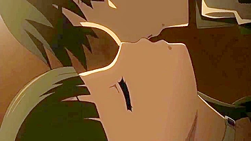 Metida Quente de Estudante Peituda em Hentai na Noite Escura