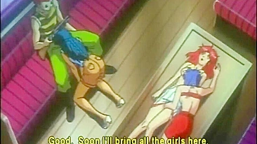 Ruiva Hentai em Bondage Fodida - Ruivinha Quente no BDSM