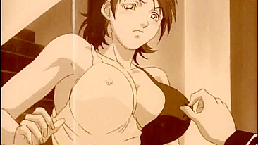 Suruba de Travesti Hentai com Três Toons Anime Sensuais