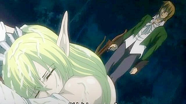 Gangbang com empregada em bondage peituda - Hentai kinky pra explorar!