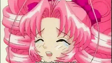 Ruiva Hentai Peituda Cavalgando Pau com Vontade