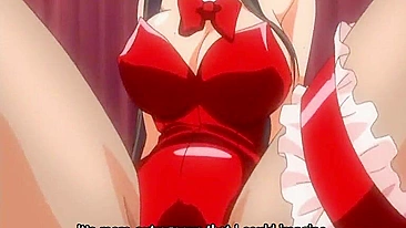 Coelhinha Japonesa Peituda Faz Punheta com Pés e Gozada no Corpo