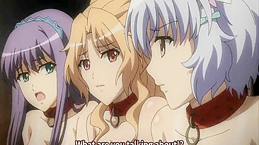 Hentai Peituda Gozando com Vibradores na Buceta e no Cu