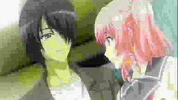 Hentai Peituda Gozando com Vibradores na Buceta e no Cu