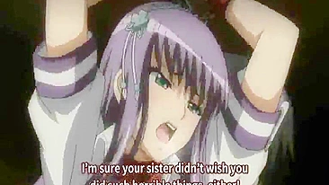 Colegial Hentai com Peitões Fodida por Trás em Bondage