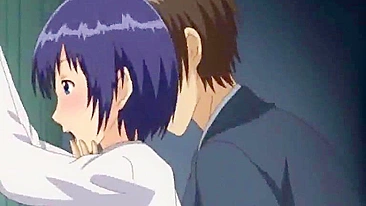 Colegial Leva Palmadas e Foda por Trás em Hentai Bondage