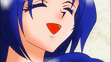 MILF Anime Mamãe Peituda Cavalga Pau com Tesão