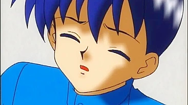 MILF Anime Mamãe Peituda Cavalga Pau com Tesão