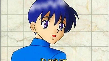 MILF Anime Mamãe Peituda Cavalga Pau com Tesão