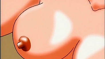 MILF Anime Mamãe Peituda Cavalga Pau com Tesão