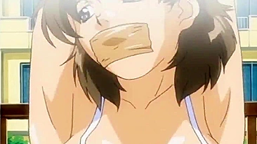 Mãe Gostosa Amarrada com Peitões Balançando Fodida - Hentai XXX