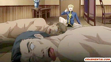 Gangbang com Peitões Japonesas - Hentai Hardcore Anime