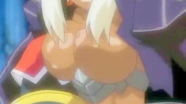 Travesti Peituda Mamada e Penetrada em Hentai Anime