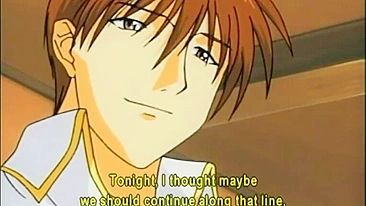 Garota Hentai Brincando com Dildo no Cu com Seu Mestre