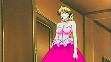 Garota Hentai Brincando com Dildo no Cu com Seu Mestre