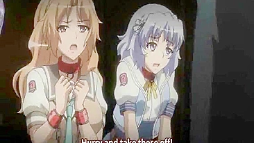 Garotas Hentai Acorrentadas - Duas Belezas Anime Amarradas Juntas