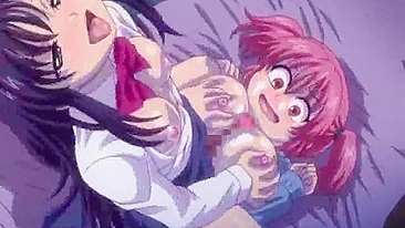 Hentai Universitária Peituda Fodida nos Peitos e Buceta Molhada por Shemale Anime