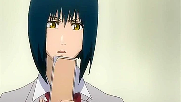 Hentai Japonesa Peituda Cavalgando Pau e Gozando na Cara