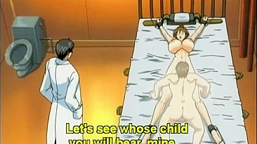 Vídeo Hentai - Prisioneira Peituda Tem Cu Dildado e Buceta Molhada Furada por Travesti Anime