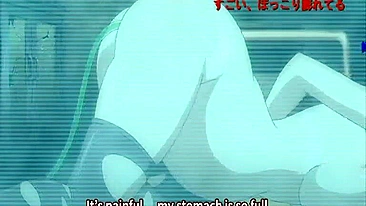 Hentai Bondage: Cu Dilatado e Enema Injetado