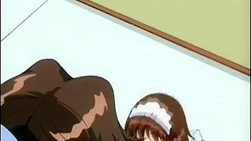 Empregada Hentai Fodida de Quatro Quente