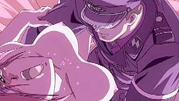 Vídeo Pornô Hentai - Gata Peituda de Anime Furada por Soldado